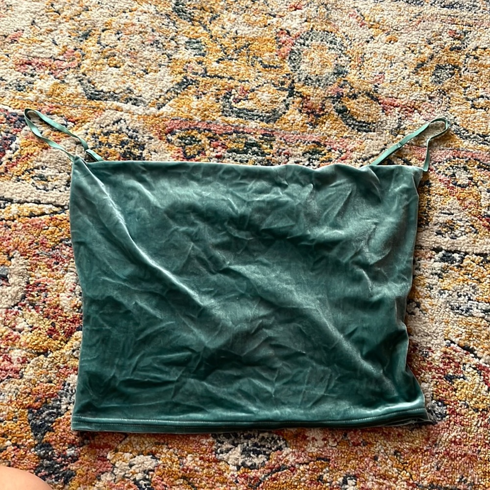 Fashion nova teal tank top